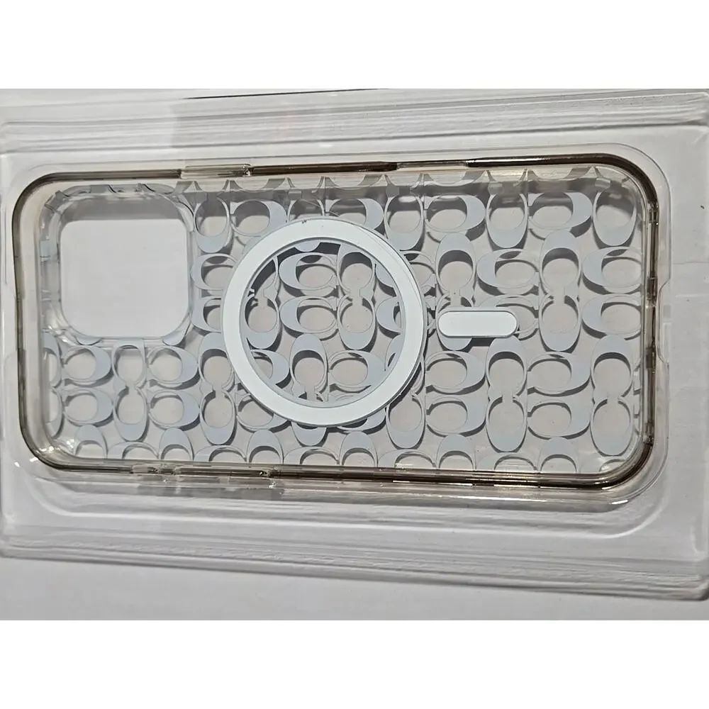 Coach iPhone Signature ProtectiveCase with MagSafe! iPhone16 retail:$78